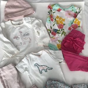 🎉🎉 SALE 7 pieces baby girl 12 month clothes